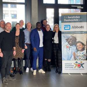 Gesundheitsunternehmen Abbott wird Premiumpartner der  Gerald Asamoah Stiftung